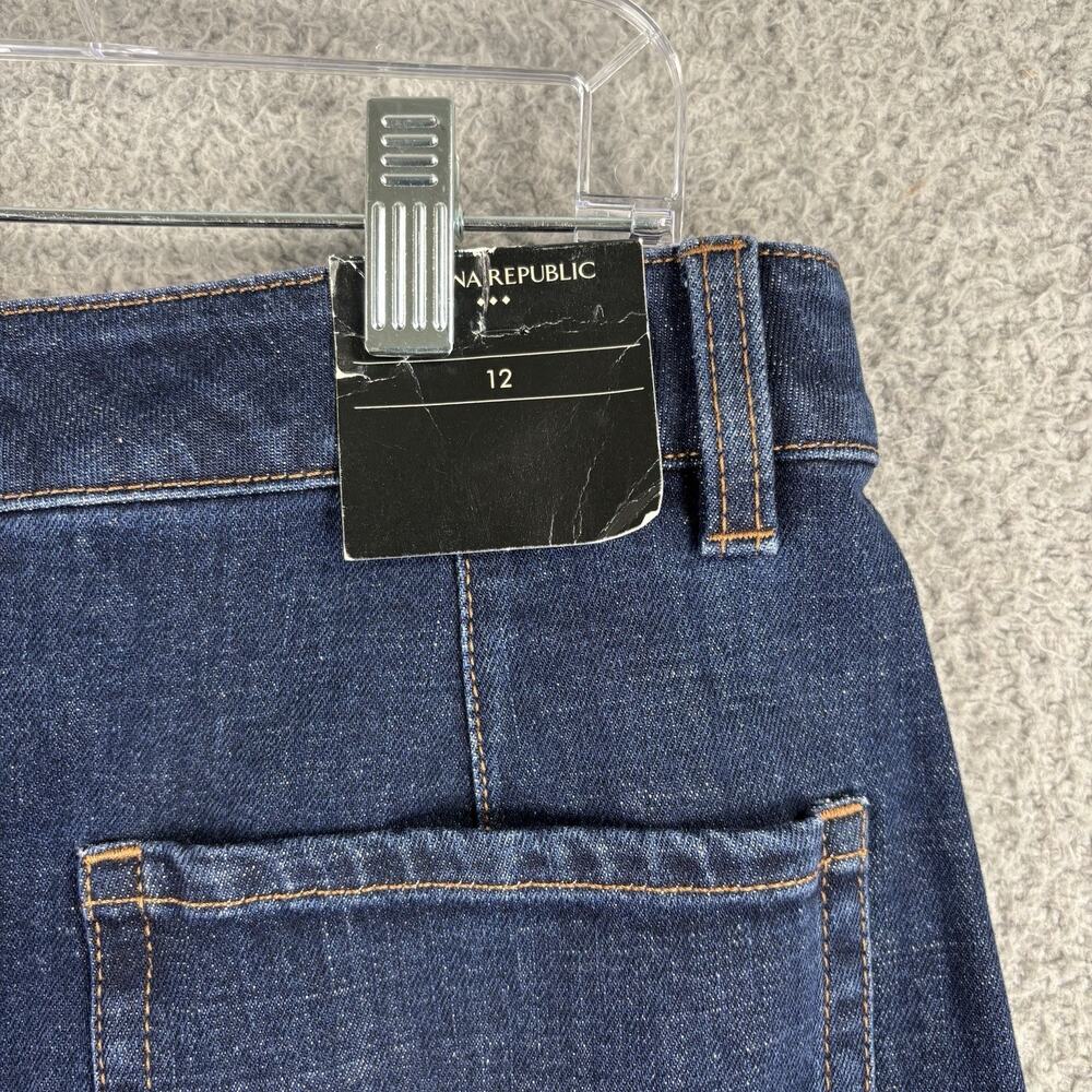 Banana Republic Denim Maxi Skirt Sz 12 Boho Cottage Prairie Western Modest 2024 - Picture 6 of 12